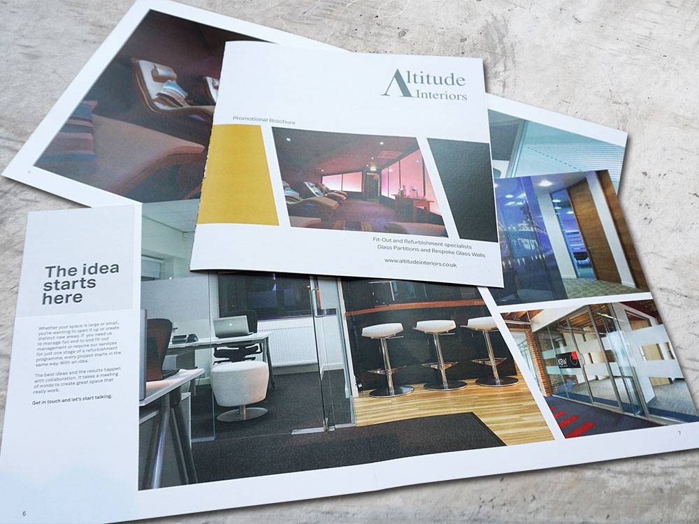 Interior Design Brochure Design