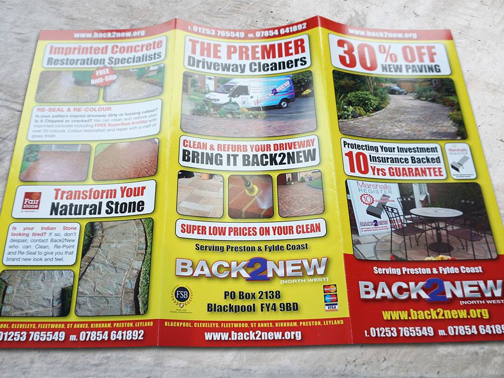 advertisement leaflets