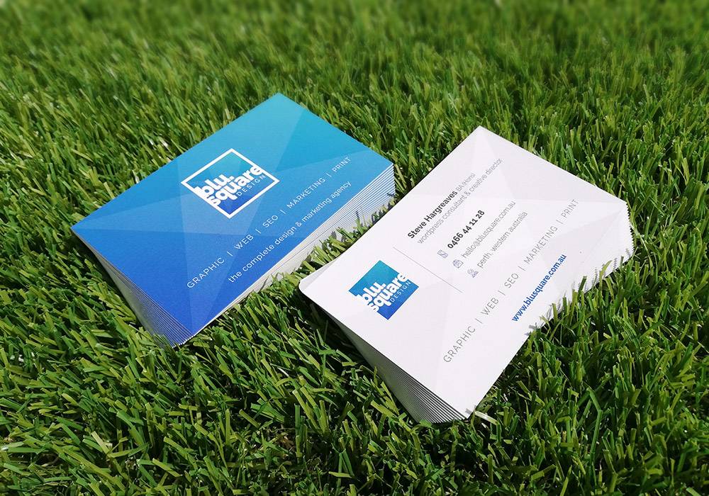 BluSquare Design Business Cards